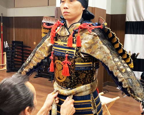 Experience wearing Japanese armor