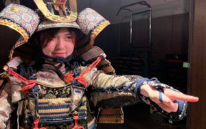 侍 女子 甲冑 鎧